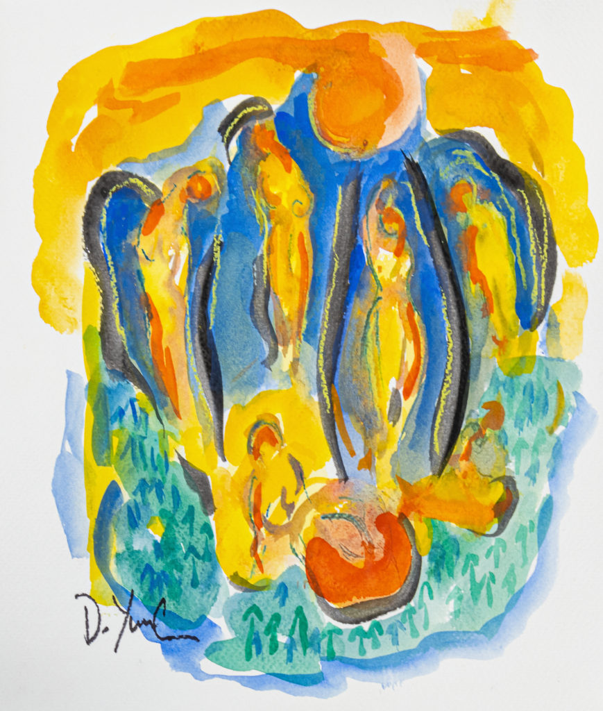 Dorothy Yung - WATERCOLOR - AWPS201144 - Acrylic & watercolor on paper - 2020