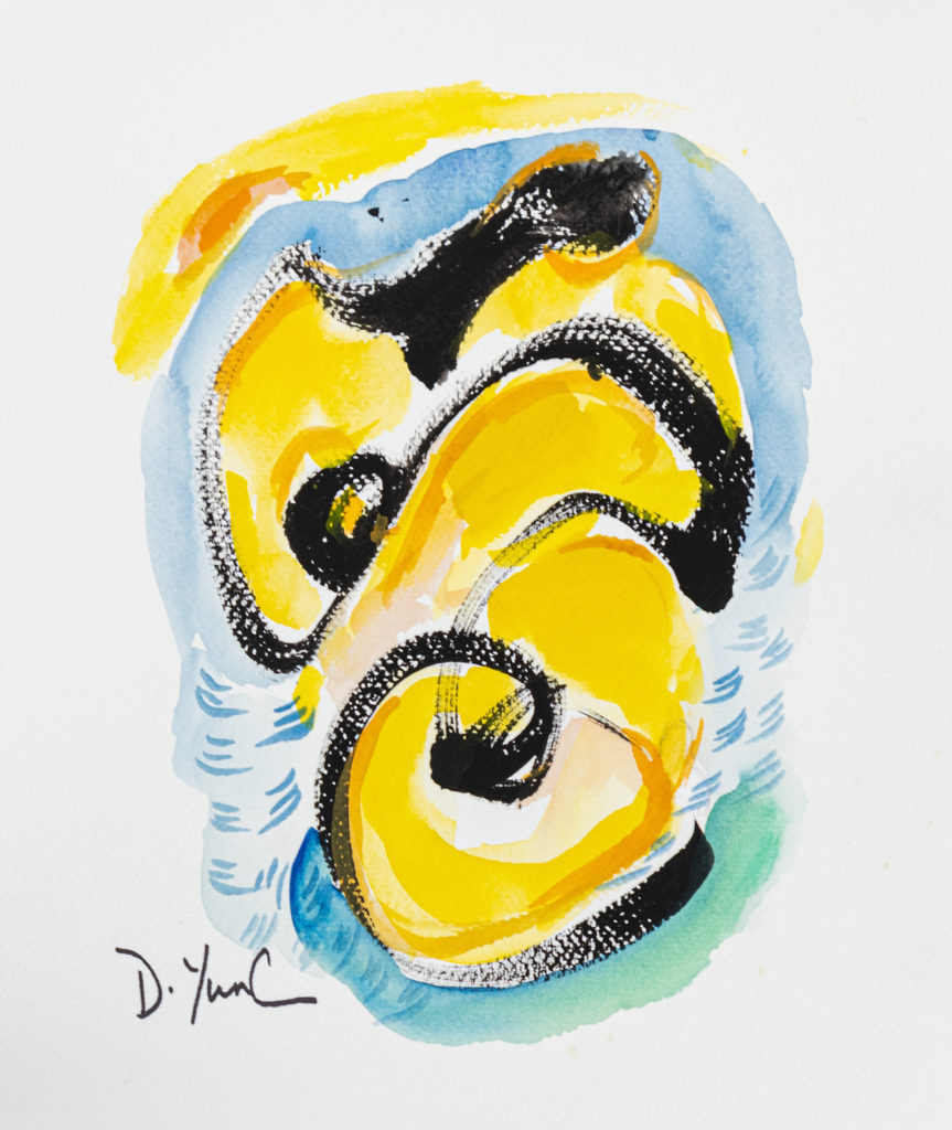 Dorothy Yung - WATERCOLOR - AWPS201153 - Acrylic & watercolor on paper - 2020