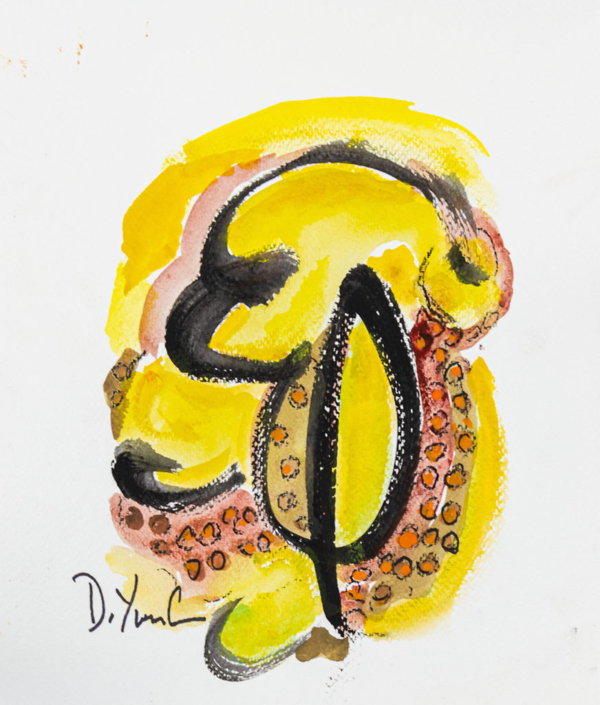 Dorothy Yung - WATERCOLOR - AWPS201163 - Acrylic & watercolor on paper - 2020