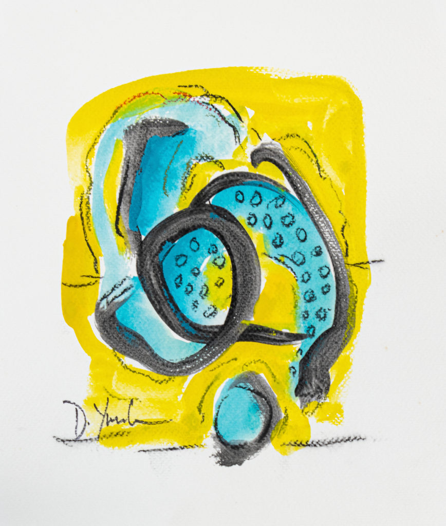 Dorothy Yung - WATERCOLOR - AWPS201174 - Acrylic & watercolor on paper - 2020