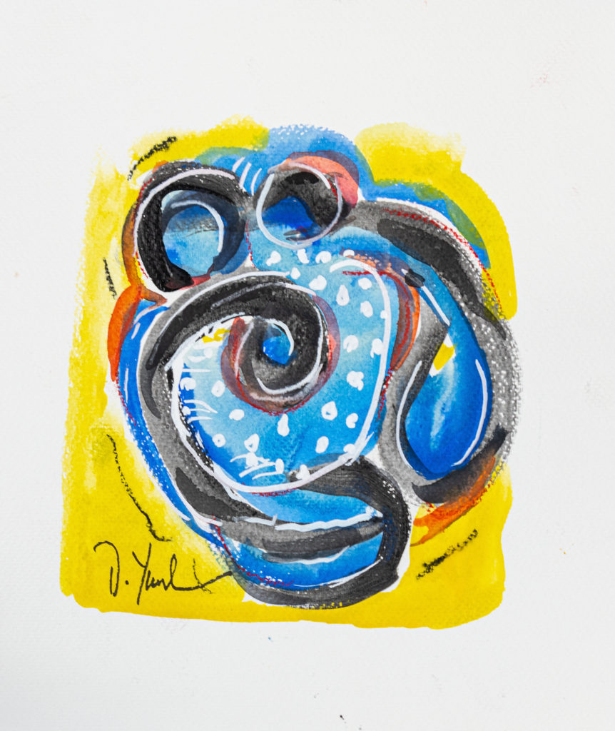 Dorothy Yung - WATERCOLOR - AWPS201176 - Acrylic & watercolor on paper - 2020