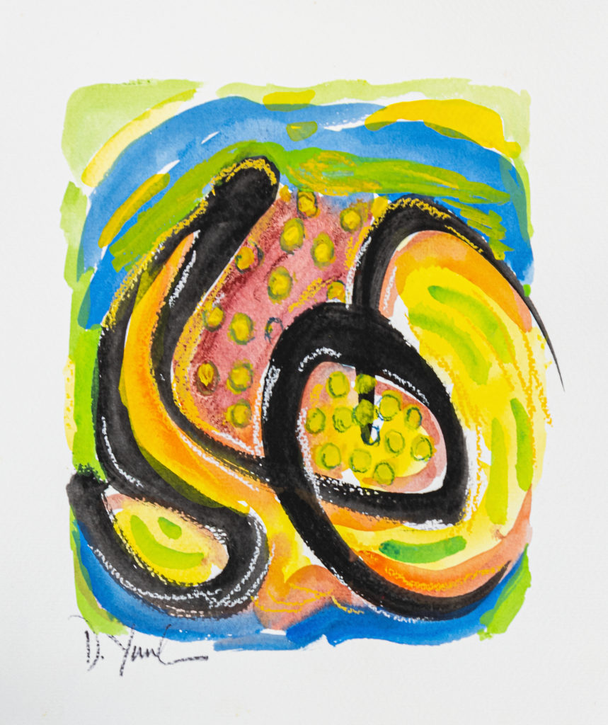 Dorothy Yung - WATERCOLOR - AWPS201183 - Acrylic & watercolor on paper - 2020
