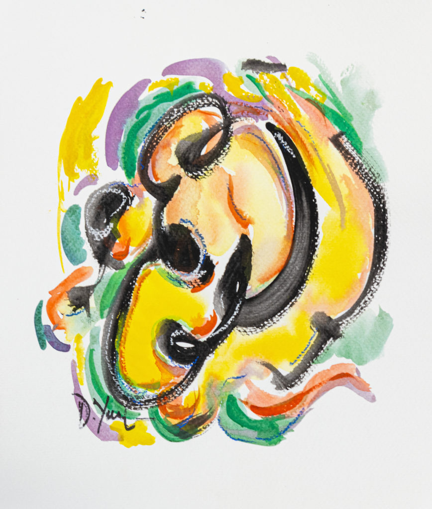 Dorothy Yung - WATERCOLOR - AWPS201184 - Acrylic & watercolor on paper - 2020