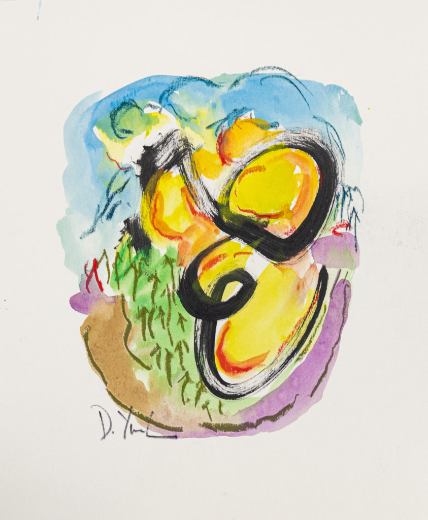 Dorothy Yung - WATERCOLOR - AWPS201188 - Acrylic & watercolor on paper - 2020