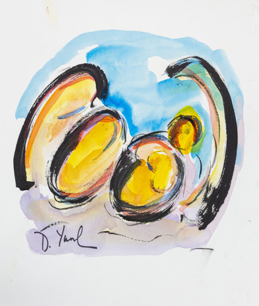 Dorothy Yung - WATERCOLOR - AWPS201204 - Acrylic & watercolor on paper - 2020