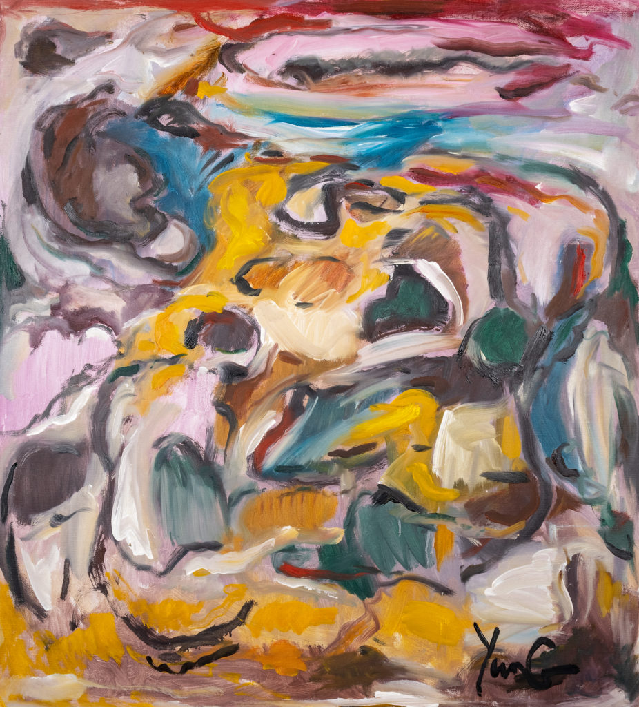 Dorothy Yung - DAWN - Oil on canvas - 2021