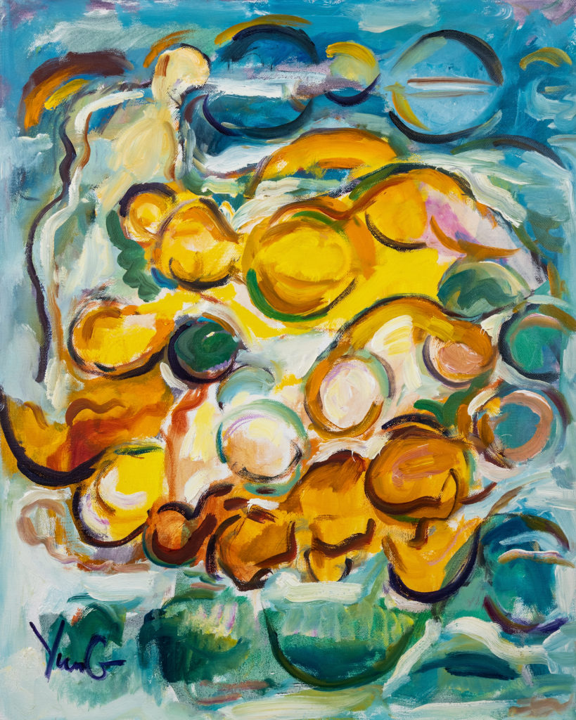 Dorothy Yung - IMPRESSIONS - Oil on canvas - 2021