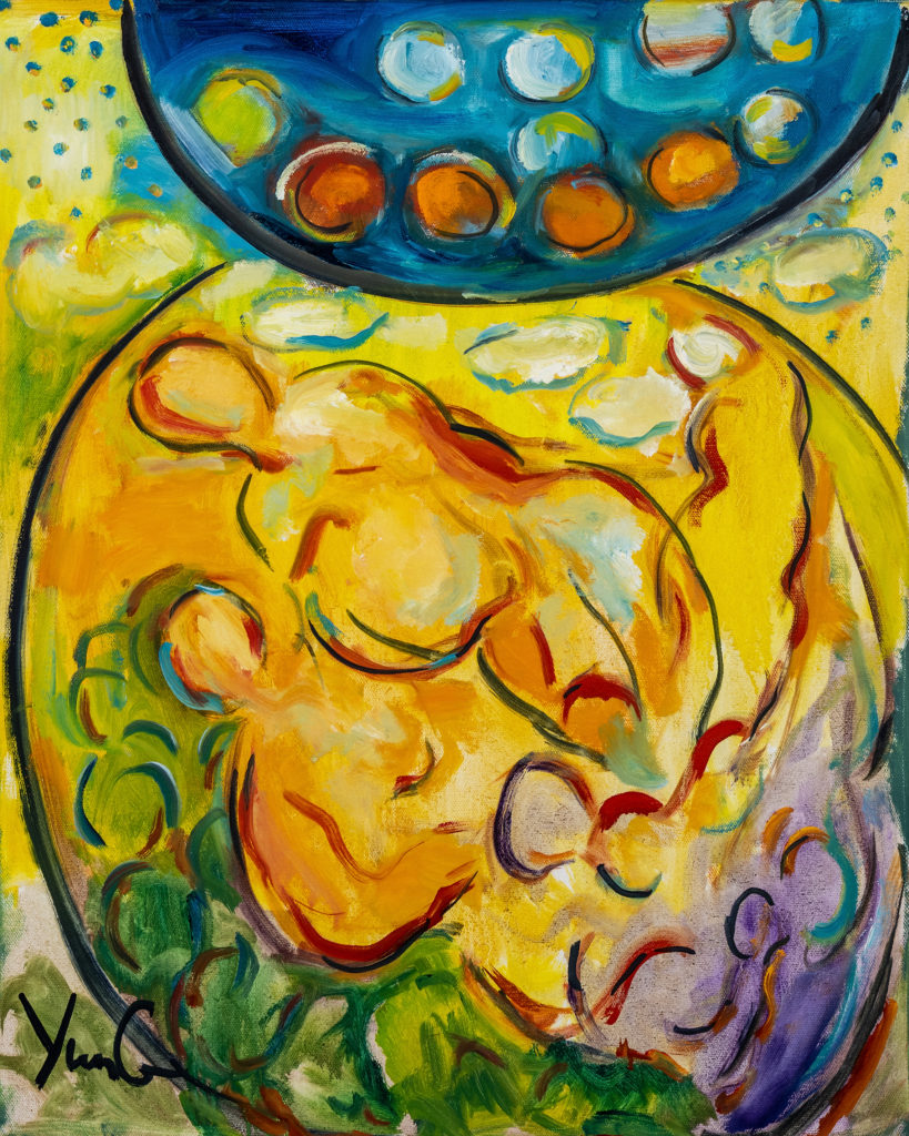 Dorothy Yung - BIG BANG - Oil on canvas - 2021