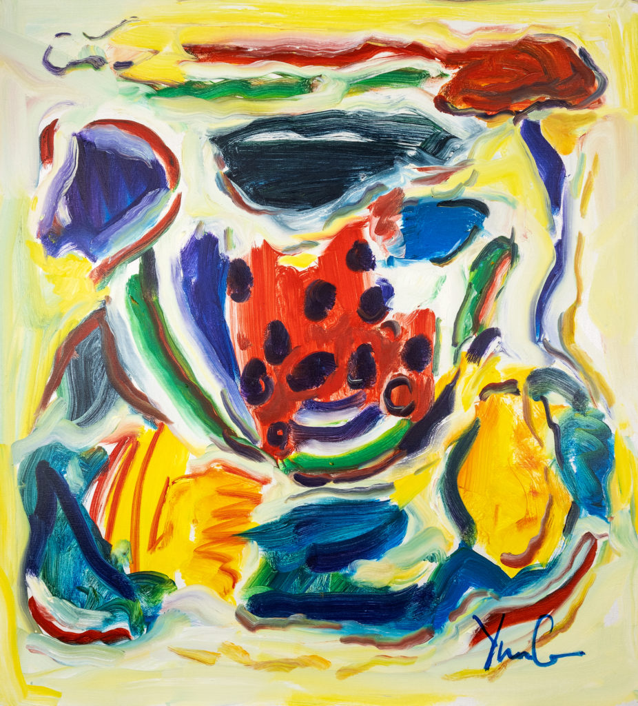 Dorothy Yung - GIVING HEART - Oil on canvas - 2021