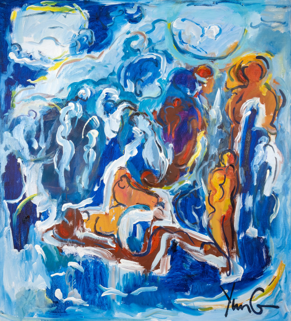 Dorothy Yung - COUNCIL - Oil on canvas - 2020