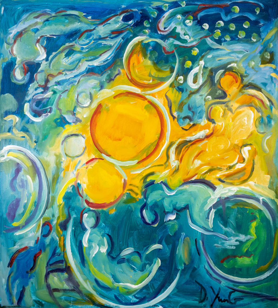 Dorothy Yung - CREATION - Oil on canvas - 2020