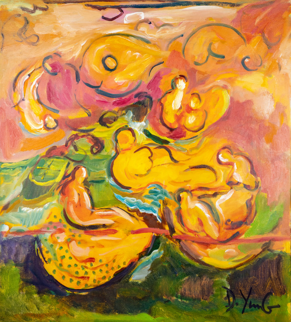 Dorothy Yung - GIFT - Oil on canvas - 2020