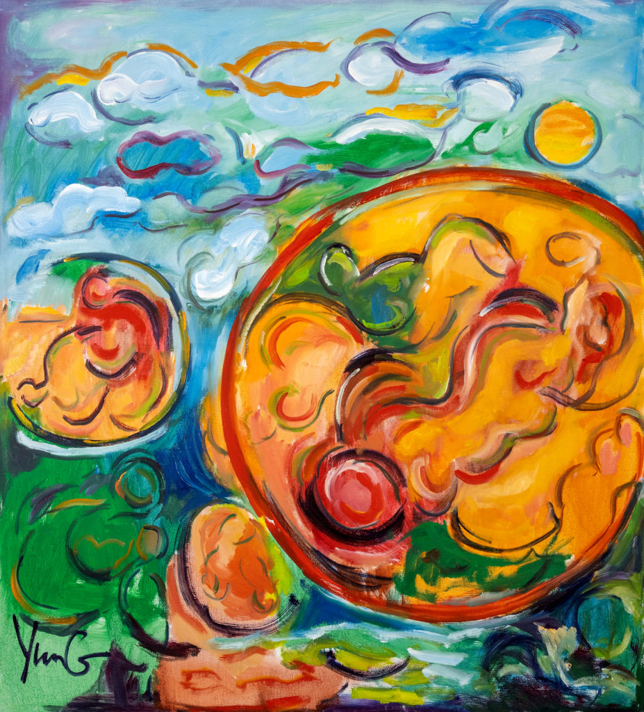 Dorothy Yung - INNER WORLDS - Oil on canvas - 2020
