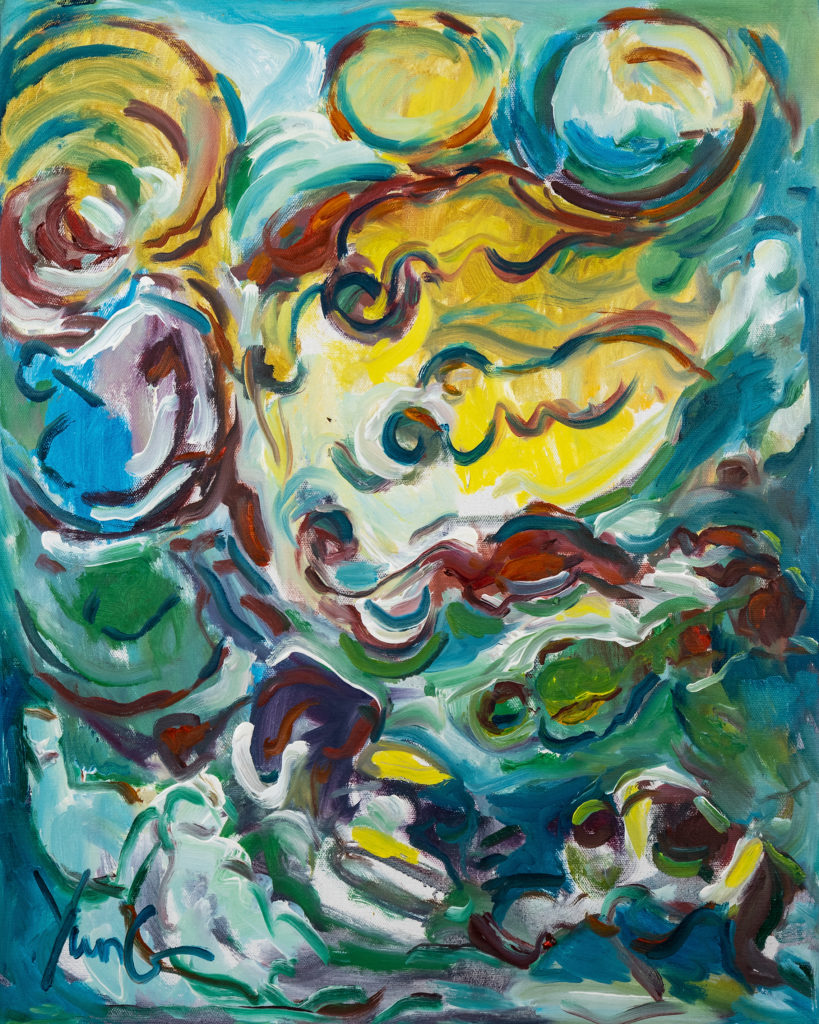 Dorothy Yung - HIGHER GROUND - Oil on canvas - 2021